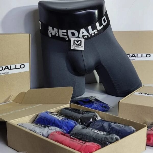 Boxer Premium Medallo Pack X3 PAGO CONTR ENTREGA - Imagen 3