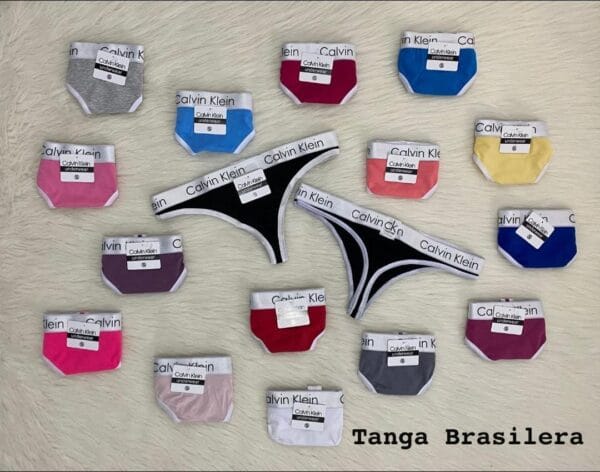 6 Tanga Brasilera CK PAGO CONTRAENTREGA