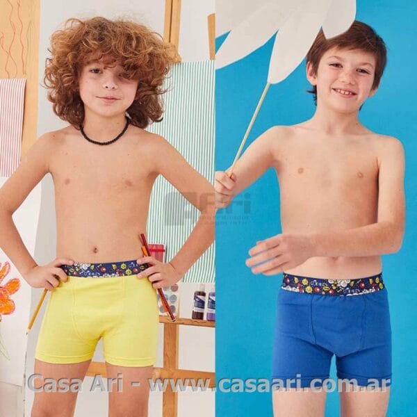 KIT X6 BOXER NIÑOS CLAVIN KLEIN Y PERSONAJES PAGO CONTRAENTREGA - Imagen 8