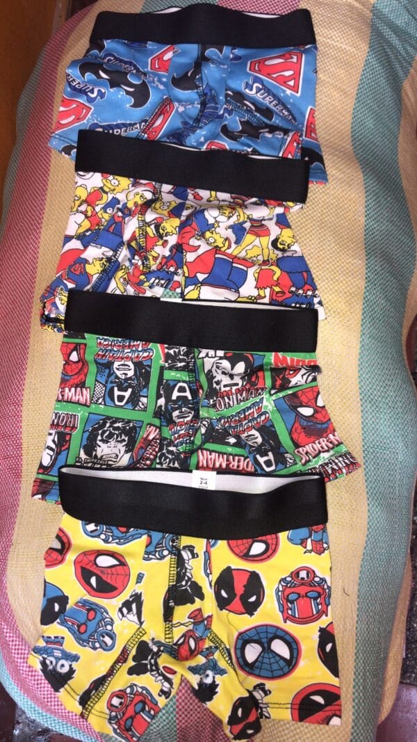 KIT X6 BOXER NIÑOS CLAVIN KLEIN Y PERSONAJES PAGO CONTRAENTREGA - Imagen 6