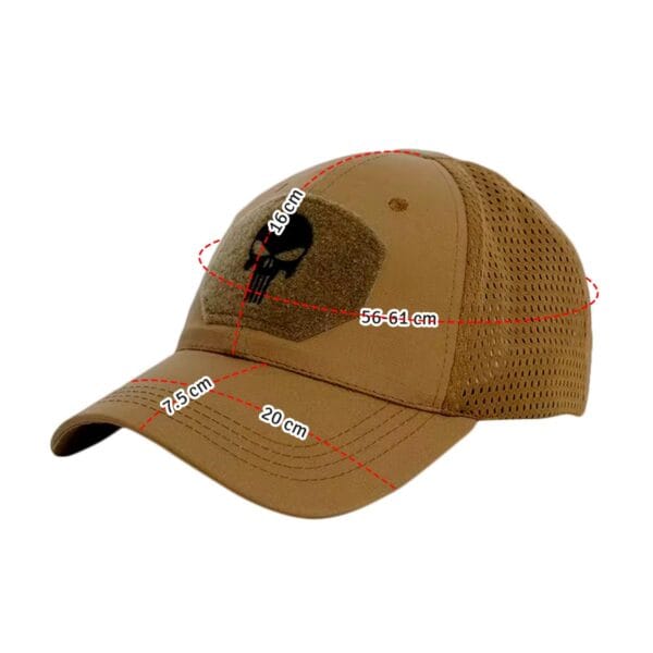 Gorra Calavera Ajustable Cachucha Con Velcro Para Parches GTC01 PAGO CONTRAENTREGA - Imagen 5